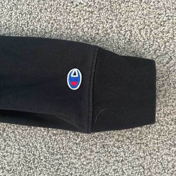 Black Men’s Small Champion Hoodie No Tags - Picture 4 of 5